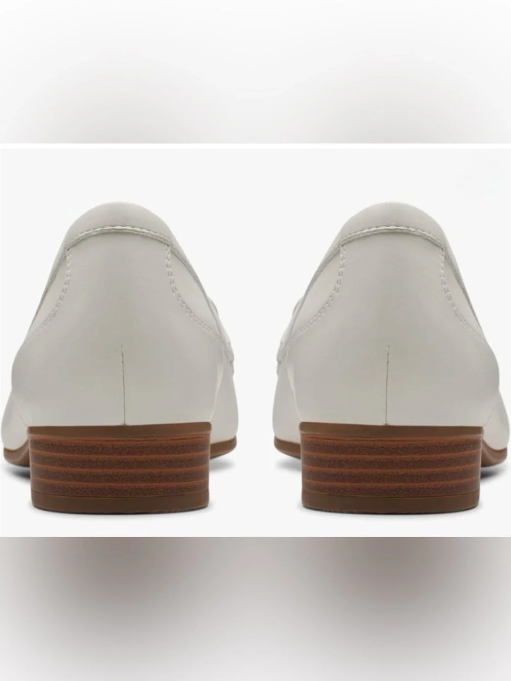 Clarks refined leather